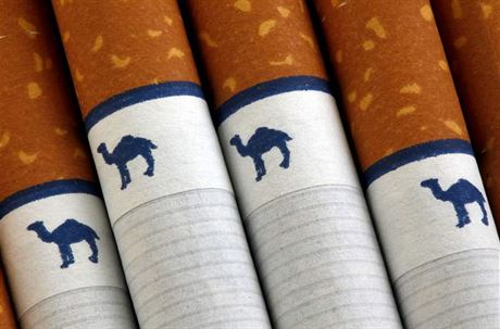 Cigarety Camel výrobce Reynolds American. Ilustraní foto