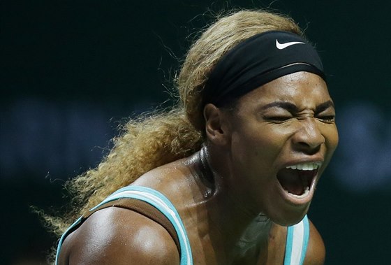 Serena Williamsová ve finále Turnaje mistry