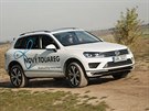 Volkswagen Touareg v úprav pro Stratocaching