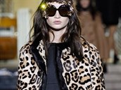 Kabt s leopardm vzorem DSquared2, kolekce podzim - zima 2014/2015