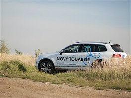 Volkswagen Touareg v úprav pro Stratocaching