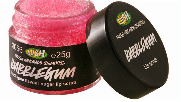 Prodn cukrov peeling na rty Bubblegum, Lush, 25 ml za 245 K