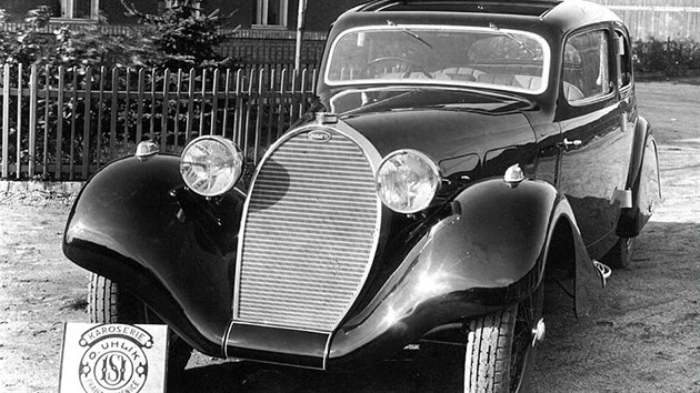 Bugatti 46 jako mistrovsk karossk dlo dlny Oldicha Uhlka