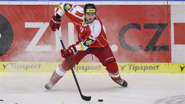 Olomouck hokejista Jakub Herman