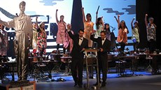 Zakončení festivalu Mezinárodního dokumentárního filmu v Jihlavě. Zakončení festivalu Mezinárodního dokumentárního filmu v Jihlavě.