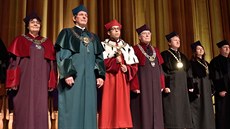 Představitelé vsetínské Vysoké školy Humanitas Představitelé vsetínské Vysoké školy Humanitas