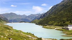 Pehrada Vermuntsee pohledem od Bielerhöhe