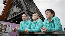 Běžecká studie v tyrkysové Běžecká studie v tyrkysové