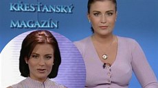 Gábina Partyšová na začátku své kariéry v 17 letech Gábina Partyšová na začátku své kariéry v 17 letech