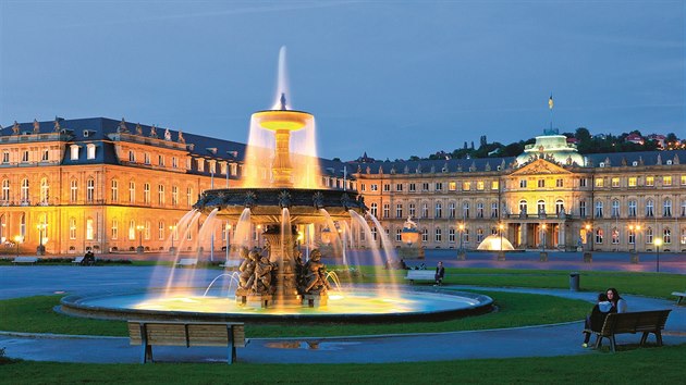 Neues Schloss neboli Nov zmek je krsn, romantick a dnes ji star monument.