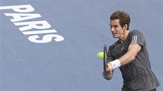 Andy Murray na turnaji v Paíi