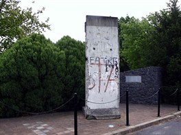 Segment berlínské zdi Canberra, Austrálie. 