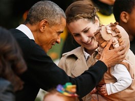 Koledníky ve Washingtonu pivítal i americký prezident Barack Obama. Nkteré...