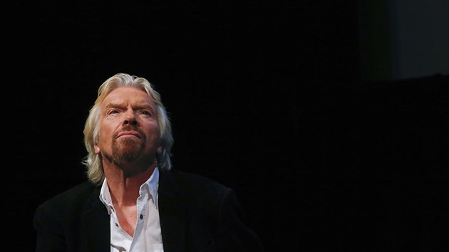 Miliard Richard Branson na archivnm snmku