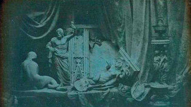 Kynvartskou daguerrotypii daroval kancli Metternichovi Louis Mand Daguerre.