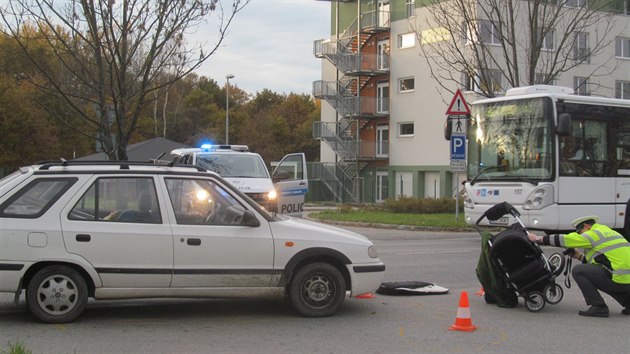 idi srazil na pechodu enu s korkem, sm pak pivolal policisty.