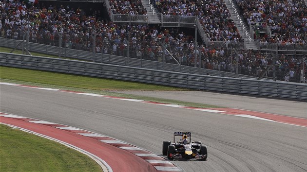 Daniel Ricciardo ve Velk cen USA formule 1. 