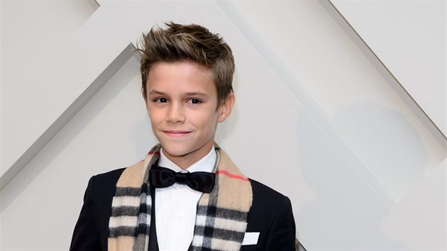 Romeo Beckham na Burberry Festive Campaign Launch (Londn, 3. listopadu 2014)