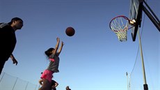 Basketbalový trénink v Didd (1. kvtna 2014).