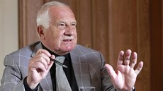 Exprezident Václav Klaus při rozhovoru pro MF DNES. (27. 10. 2014) Exprezident Václav Klaus při rozhovoru pro MF DNES. (27. 10. 2014)