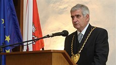 Jihlavští zastupitelé zvolili primátorem města Rudolfa Chloupka z ČSSD (4.... Jihlavští zastupitelé zvolili primátorem města Rudolfa Chloupka z ČSSD (4....