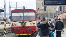 Záběr z 6. dubna 2014, kdy motoráky na dráze mezi Opavou a Jakartovicemi měly... Záběr z 6. dubna 2014, kdy motoráky na dráze mezi Opavou a Jakartovicemi měly...