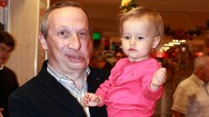 Václav Klaus mladí s dcerou Elikou