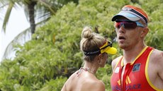 Miroslav Vraštil na trati havajského Ironmana. Miroslav Vraštil na trati havajského Ironmana.