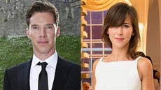 Benedict Cumberbatch a Sophie Hunterová