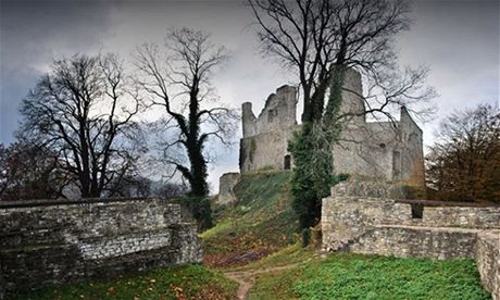 Zícenina Hukvaldy patí k nejvtím hradm na Morav