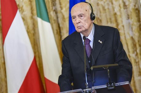 Itálie spekuluje o konci Georgia Napolitana ve funkci prezidenta.