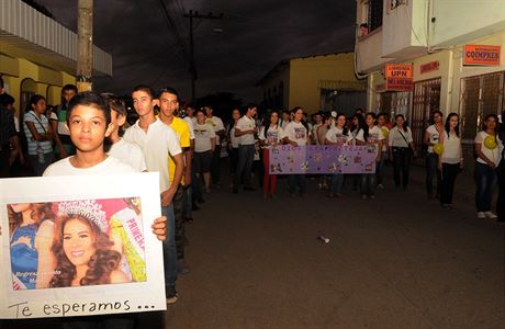 Hondurask policie ve stedu oznmila, e nalezla tla Miss Honduras Mari Jos...