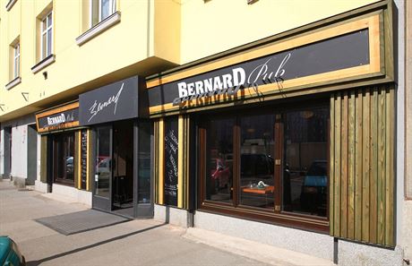 Bernard Pub v Jeseniov ulici na Praze 3.