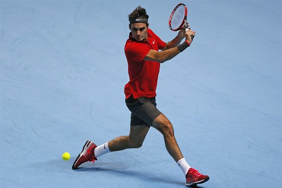 Roger Federer v transu. Zpsob, kterým vyídil Andy Murrayho asi nikdo v...