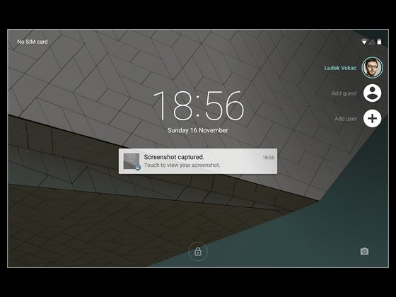 Android 5.0 Lollipop na Nvidia Shield Tablet