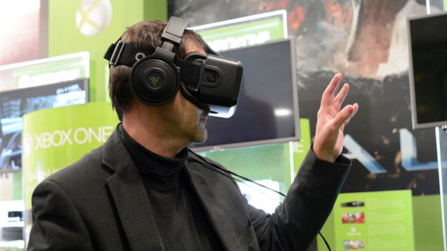 Pedvdc akce technologie Oculus Rift