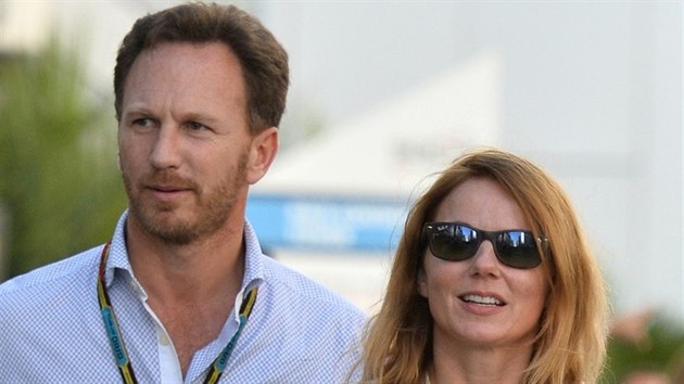 Christian Horner a Geri Halliwellov Hornerov