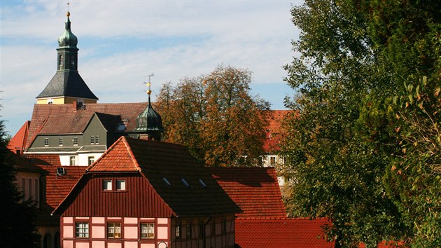 Panorama historickho jdra Hohntejn