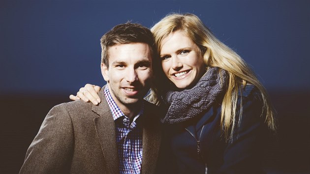 Petr Koukal a Gabriela Soukalová Petr Koukal a Gabriela Soukalová