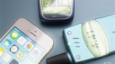 Nokia 3310 a Ericsson T28 jako smartphony ve srovnání s iPhonem Nokia 3310 a Ericsson T28 jako smartphony ve srovnání s iPhonem