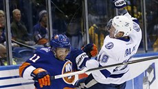 ubomír Viovský (vpravo) jet v dresu NY Islanders