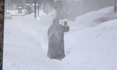 Buffalo je zasypané snhem. (20. listopadu 2014)