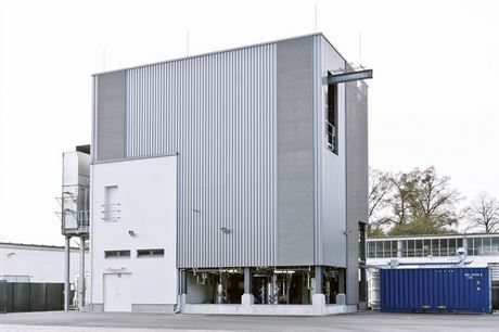 Továrna na výrobu paliva paliva Audi e-diesel