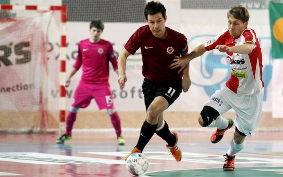 Z futsalového derby Slavia vs Sparta