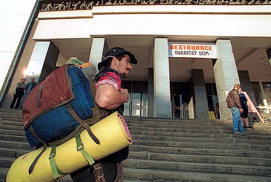 Schodit v prelí Hornického domu bude souástí chystané rekonstrukce.