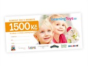 Learningtoys - drkov certifikt na zbo dle vlastnho vbru