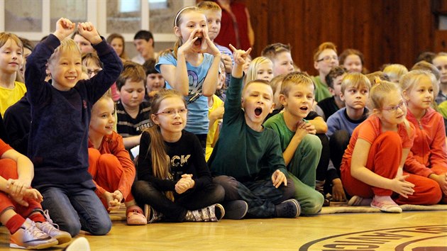 kolci usilovn fandili. (25. listopadu 2014)