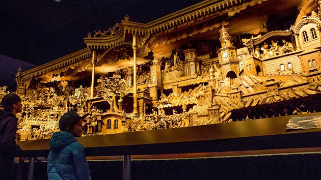 Proboštův betlém v Třebechovicích pod Orebem