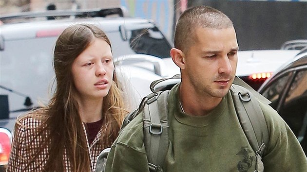 Shia LaBeouf a jeho ptelkyn Mia Gothov