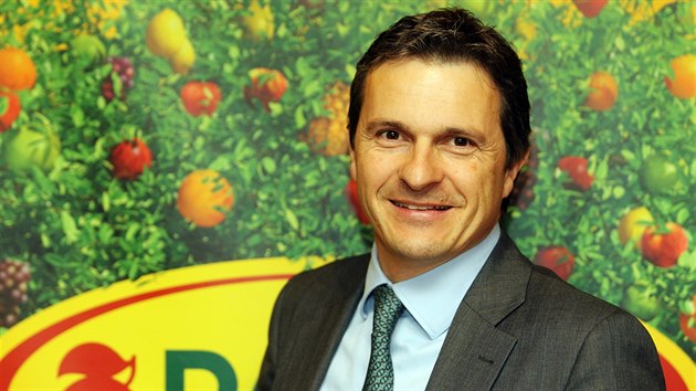 Majitel výrobce ovocných dus Rauch Jürgen Rauch.